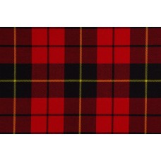 House of Edgar Heavy Weight Clan Tartan - Wallace Red Modern